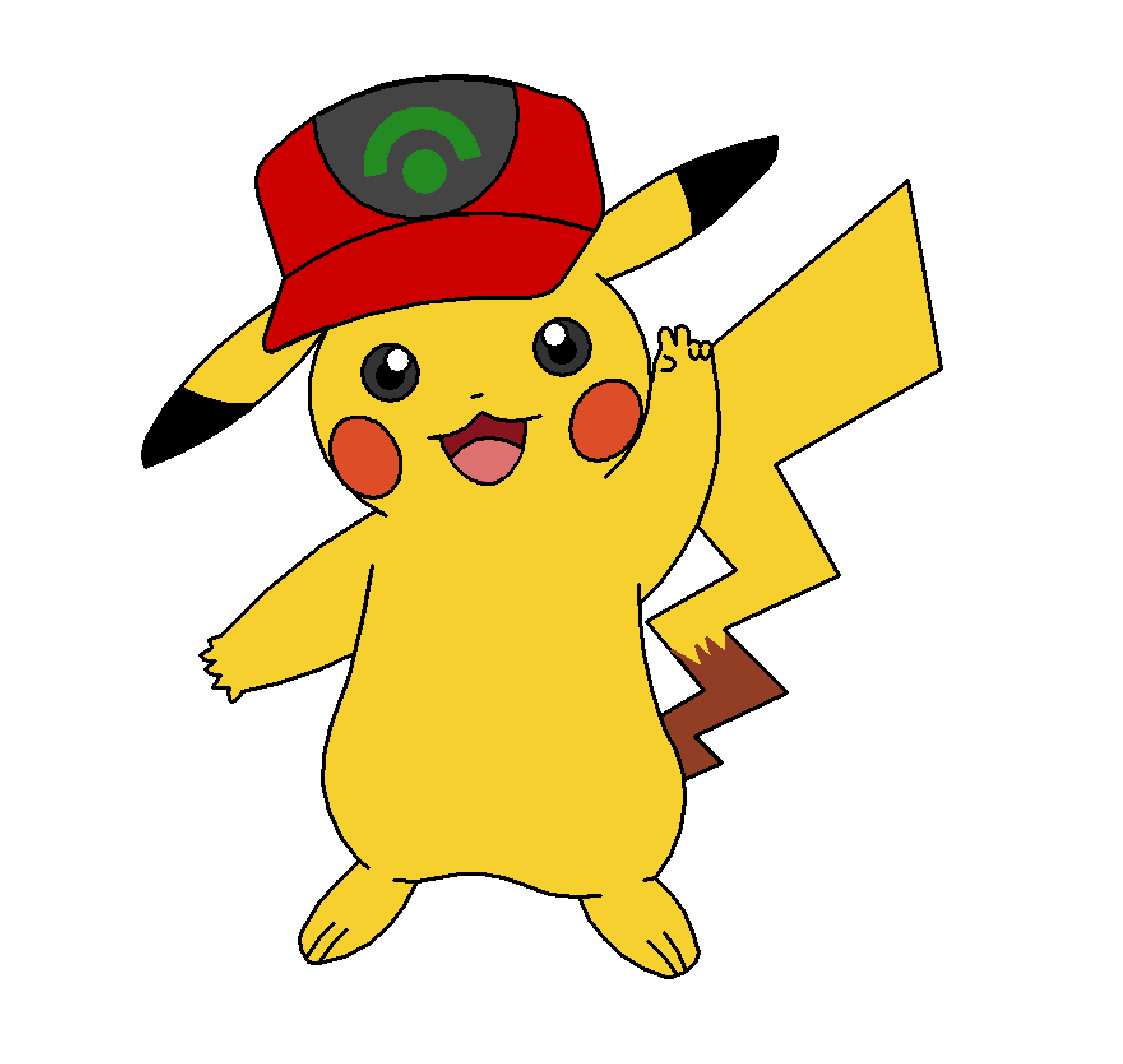 Pikachu using Python’s Turtle
