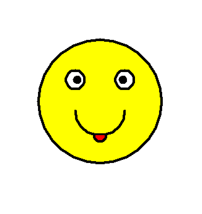 Smiley emoji using Python’s Turtle