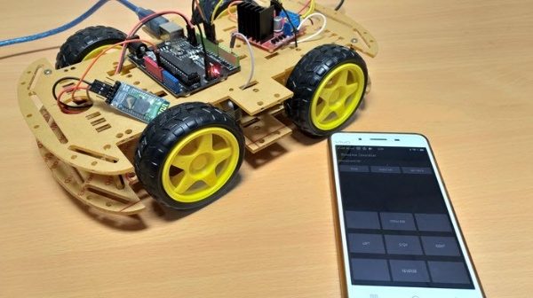 Arduino based RC Car using HC05